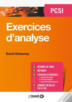 Capa do artigo Mathématiques ; Exercices D'Analyse ; Pcsi