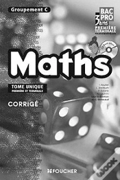 Capa do artigo Mathematiques Groupement C T.Unique Premiere Terminale