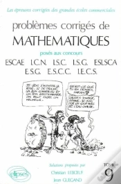 Capa do artigo Mathématiques Hec 1986-1987 - Tome 9