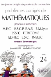 Capa do artigo Mathématiques Hec 2002-2003 - Tome 24 (Option Économique)