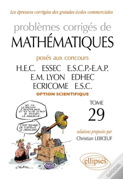 Capa do artigo Mathématiques Hec 2008-2009 - Tome 29 (Option Scientifique)