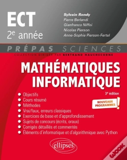 Capa do artigo Mathématiques - Informatique : Prépas Ect 2e Année ; Programme 2022