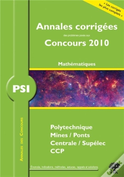 Capa do artigo Mathématiques Informatique ; Psi (Annales 2010)