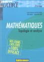 Mathématiques Licence; Topologie Et Analyse ; Cours Et Exercices Corriges - Preview