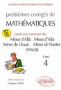 Mathématiques Mines D'Albi, Alès, Douai, Nantes, Ensais - Tome 4 - Preview