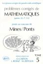 Mathématiques Mines/Ponts 1990-1991 - Tome 5 - Preview