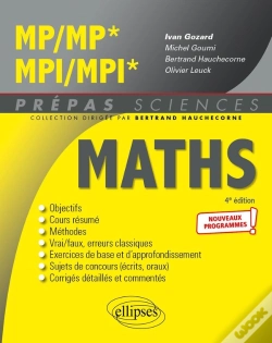 Capa do artigo Mathématiques : Mp/Mp* - Mpi/Mpii* ; Programme 2022