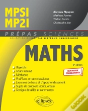 Capa do artigo Mathématiques Mpsi/Mp2i - Nouveaux Programmes - 5e Édition