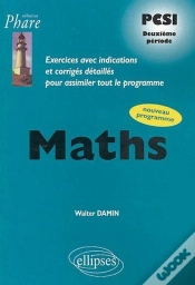 Capa do artigo Mathematiques Pcsi ; Exercices Corriges ; 2e Periode ; Nouveau Programme
