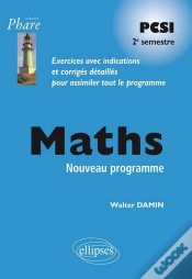 Capa do artigo Mathématiques Pcsi ; Exercices Corrigés ; 2ème Période Conforme Au Nouveau Programme 2013