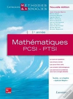 Capa do artigo Mathématiques ; Pcsi/Ptsi ;1ère Annee