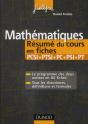 Mathématiques ; Pcsi, Ptsi, Pc, Psi, Pt ; Résumé Du Cours En Fiches (2e Édition) - Preview