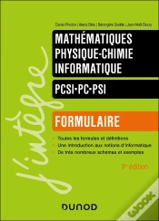 Capa do artigo Mathématiques - Physique-Chimie - Informatique ; Pcsi-Pc-Psi ; Formulaire (9e Édition)