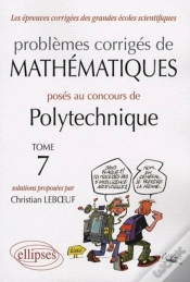 Capa do artigo Mathématiques Polytechnique 2004-2007 - Tome 7