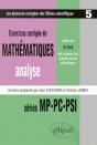 Mathématiques Posés Aux Oraux Des Concours D'Entrée Des Grandes Écoles Scientifiques 1997-1999 - Mp-Pc-Psi - Analyse Tome 5 - Exercices Corrigés - Preview