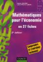 Mathématiques Pour L'Économie En 27 Fiches (2e Édition) - Preview