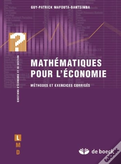 Capa do artigo Mathematiques Pour L'Economie ; Methodes Et Exercices Corriges