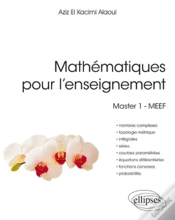 Capa do artigo Mathématiques Pour L'Enseignement ; Master 1, Meéf