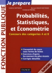 Mathématiques, Probabilités, Statistiques-Économétrie Aux Concours ; Catégorie A Et B