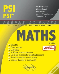 Capa do artigo Mathématiques : Psi/Psi* ; Programme 2022 (5e Édition)