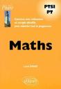 Mathématiques Ptsi-Pt - Exercices Corrigés - Preview