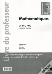 Capa do artigo Mathematiques Seconde Bac Pro - Livre Du Professeur 2014