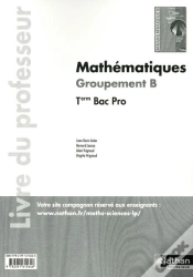 Capa do artigo Mathematiques Terminale Bac Pro (Manuel) - Groupement B Livre Professeur 2011