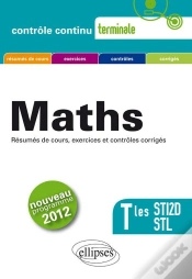 Capa do artigo Mathematiques Terminales Sti2d & Stl Conforme Au Nouveau Programme 2012