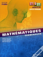 Capa do artigo Mathématiques ; Terminales Sti2d / Stl ; Spécialité Spcl ; Manuel De L