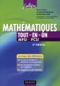 Mathématiques Tout-En-Un ; 1ère Année ; Mpsi-Pcsi ; Cours Et Exercices Corrigés (2eme Édition) - Preview