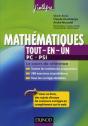 Mathématiques Tout-En-Un ; 2ème Année Pc-Psi ; Cours Et Exercices Corrigés - Preview