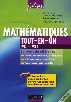 Capa do artigo Mathématiques Tout-En-Un ; 2ème Année Pc-Psi ; Cours Et Exercices Corrigés