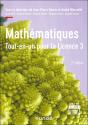 Mathématiques ; Tout-En-Un Pour La Licence 3 ; Cours Complet Avec Applications Et 300 Exercices Corrigés (3e Édition) - Preview