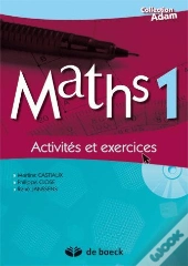 Maths 1 -  Activites Et Exercices Avec Cd-Rom
