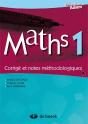 Maths 1 - Corrige Et Notes Methodologique Avec Cd-Rom - Preview