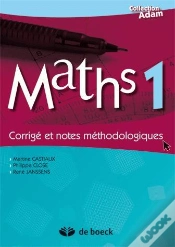Capa do artigo Maths 1 - Corrige Et Notes Methodologique Avec Cd-Rom