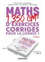 Maths : 1350 Cm3 D'Exercices Corrigés Pour La Licence 1 (2e Édition) - Preview