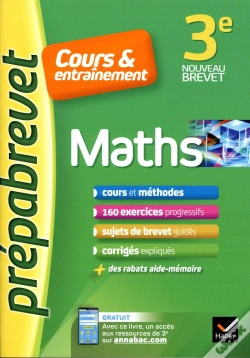 Capa do artigo Maths 3e - Prepabrevet Cours & Entrainement