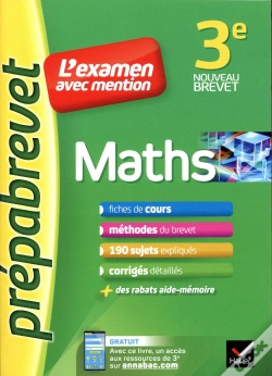 Capa do artigo Maths 3e - Prepabrevet L'Examen Avec Mention