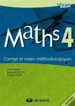 Capa do artigo Maths 4 ; Corrigé Et Note Méthodologiques