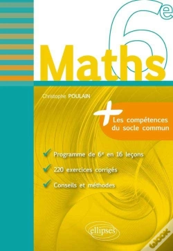 Capa do artigo Maths 6e Fiches De Rappel + Exercices Corriges