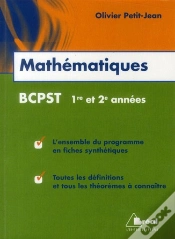 Capa do artigo Maths Bcpst 1ere Et 2eme Annee