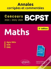 Capa do artigo Maths Bcpst : Annales Corrigées Et Commentées 2022-2023-2024