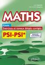 Maths, Cours, Exercices Et Travaux Dirigés Corrigés : Psi/Psi* ; Programme 2022 - Preview