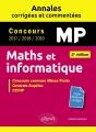 Maths Et Informatique. Mp. Annales Corrigées Et Commentées. Concours 2017/2018/2019 - 2e Édition - Preview