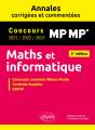 Maths Et Informatique. Mp-Mp*. Annales Corrigées Et Commentées. Concours 2021/2022/2023 - Preview