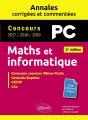 Maths Et Informatique : Pc, Annales Corrigées Et Commentées, Concours 2017/2018/2019 (2e Édition) - Preview