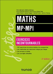 Maths - Exercices Incontournables - Mp-Mpi - 4e Éd.