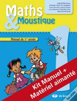 Capa do artigo Maths  Moustique 1re Annee + Manuel + Kit Aimants