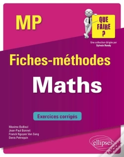 Capa do artigo Maths ; Mp/Mp* ; Fiches-Méthodes ; Exercices Corrigés